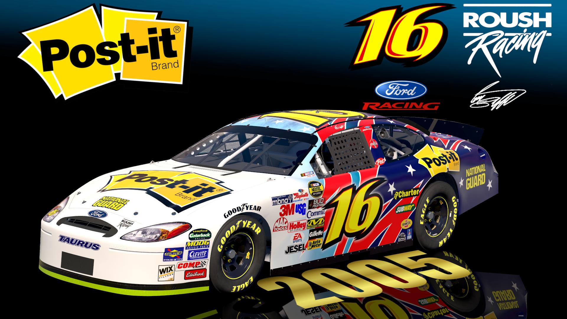 Preview of (SS) 2005 #16 Greg Biffle Post it Ford Taurus by Christian Budd