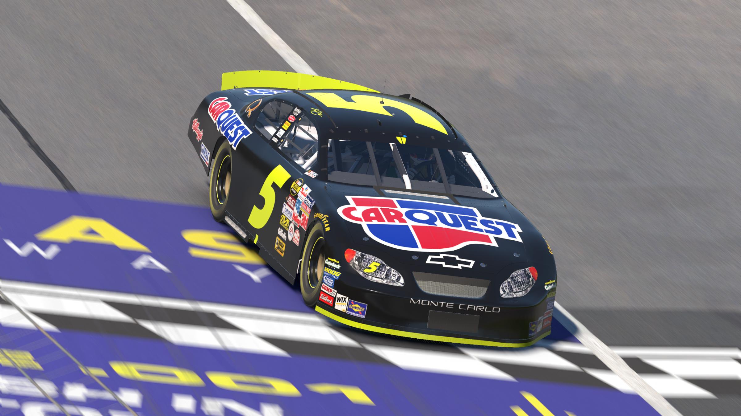 Preview of Kyle Busch #5 2005 CarQuest Chevy Monte Carlo by Evan Lach