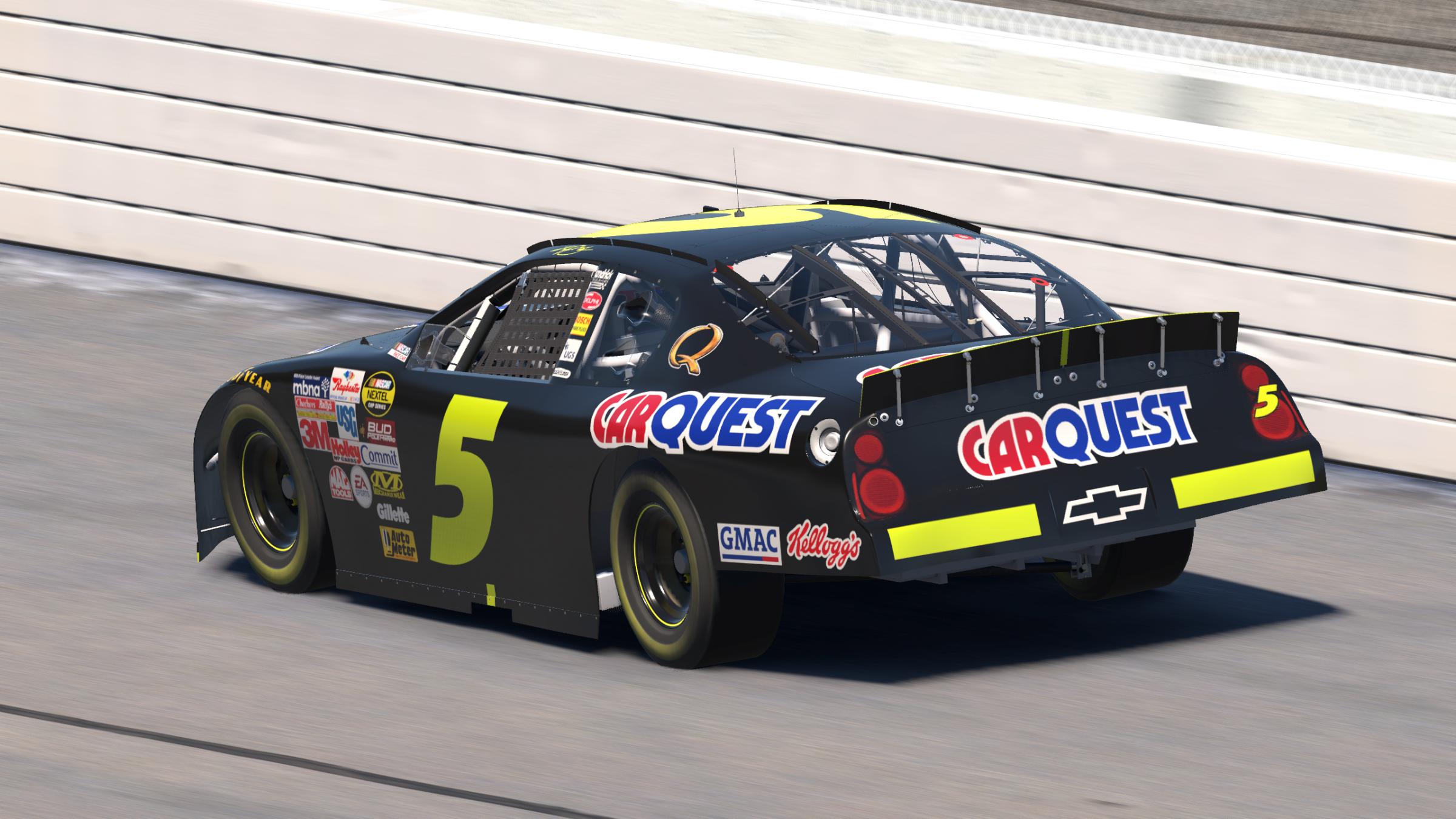 Preview of Kyle Busch #5 2005 CarQuest Chevy Monte Carlo by Evan Lach