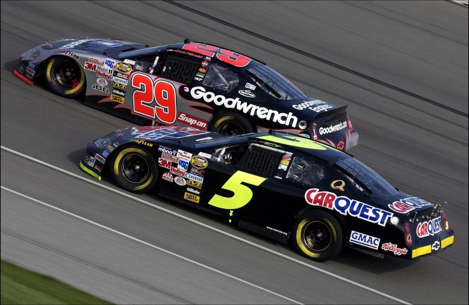Preview of Kyle Busch #5 2005 CarQuest Chevy Monte Carlo by Evan Lach