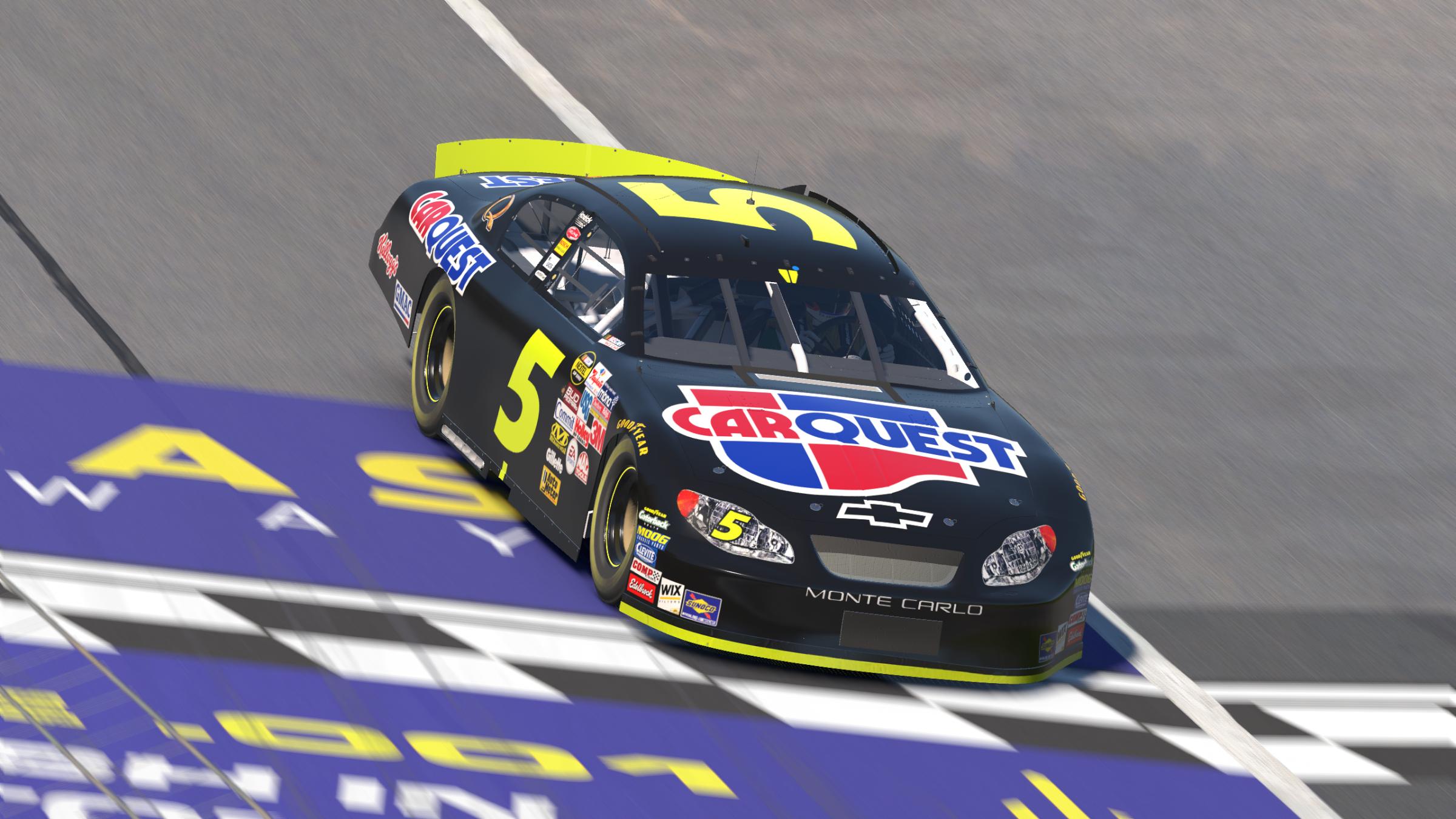 Preview of Kyle Busch 2005 CarQuest Chevy Monte Carlo *SIM STAMP* by Evan Lach