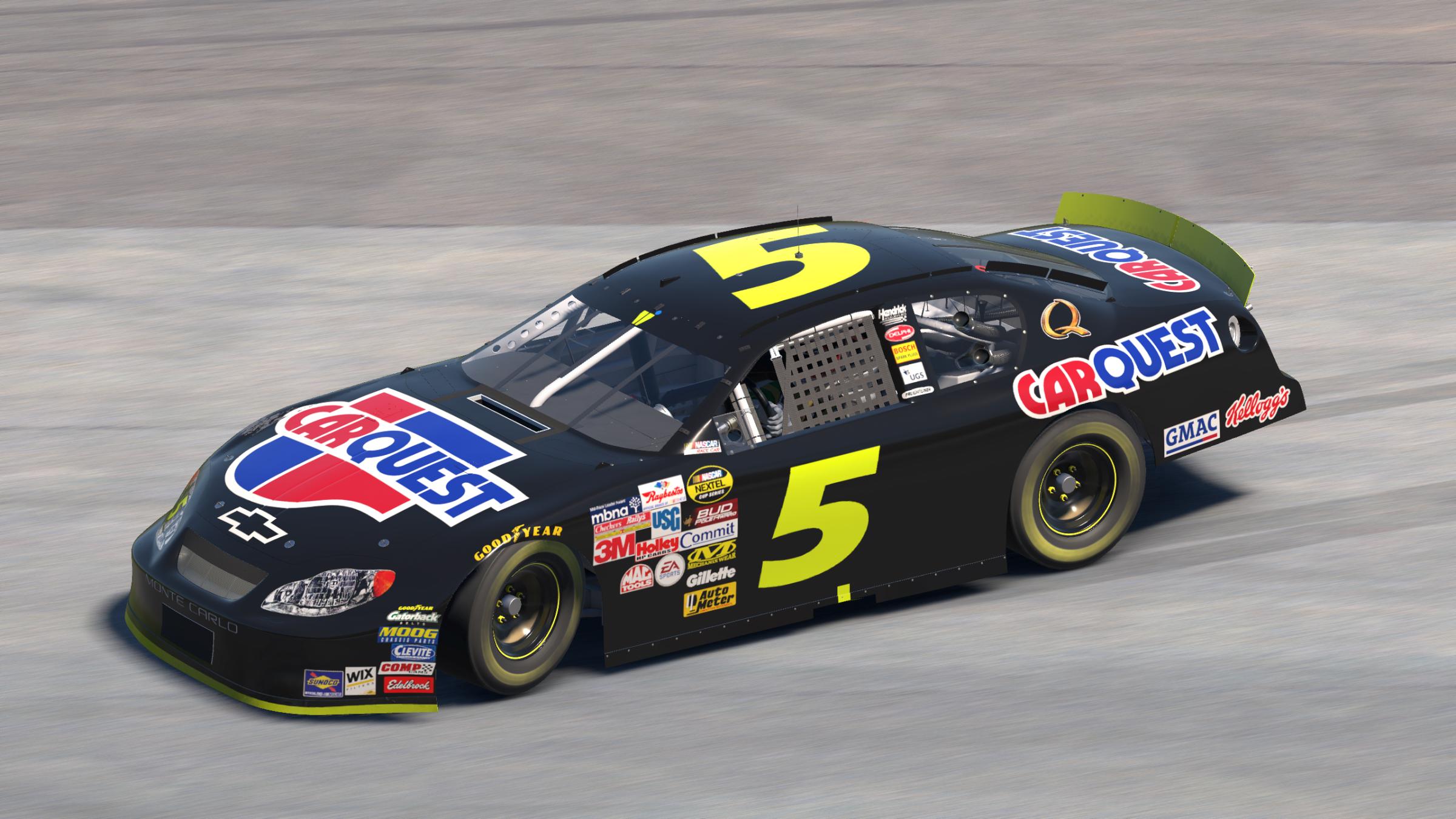 Preview of Kyle Busch 2005 CarQuest Chevy Monte Carlo *SIM STAMP* by Evan Lach