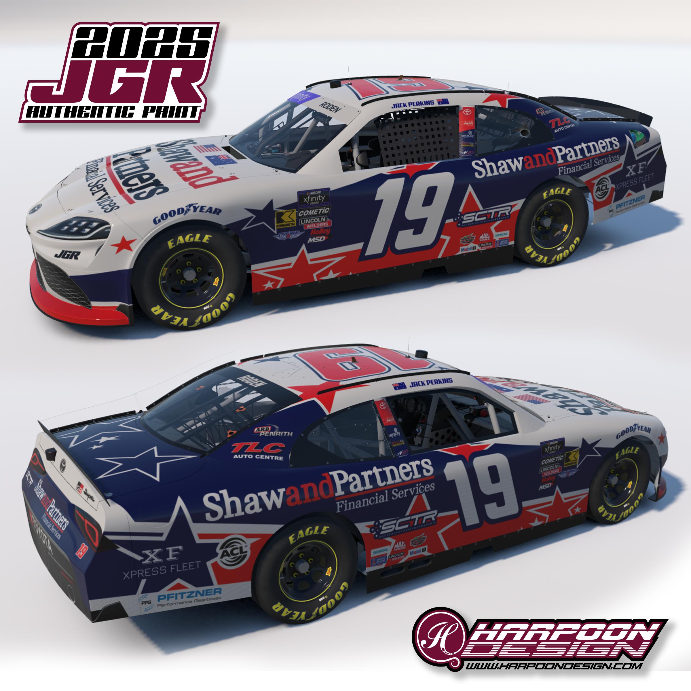 Preview of 2025 Jack Perkins Shaw and Partners Portland Toyota Supra No Num by Brantley Roden