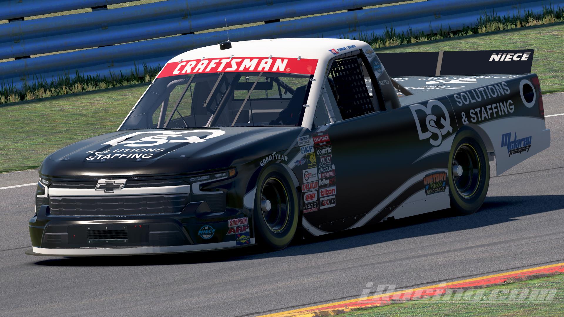 2025 Connor Zilisch DQS Solutions & Staffing Chevrolet Silverado RST ...