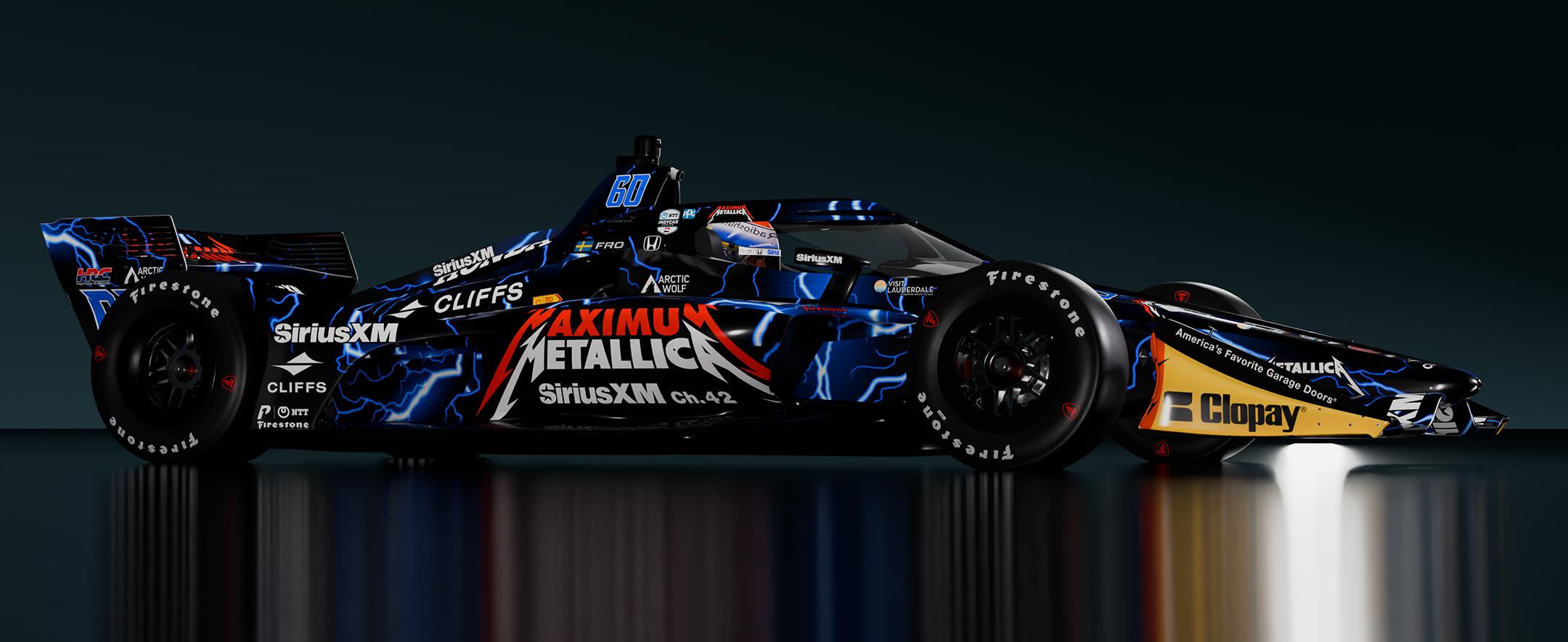 Preview of Meyer Shank Racing and SiriusXM’s Maximum Metallica Pair Up by Bryan D Morris