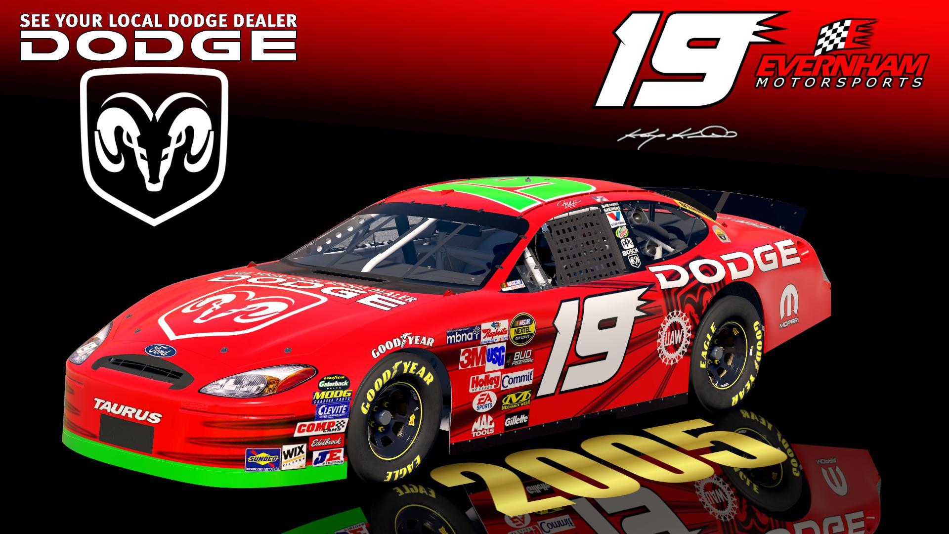 Preview of (SS) 2005 #19 Jeremy Mayfield Dodge Dealers (Ford) by Christian Budd