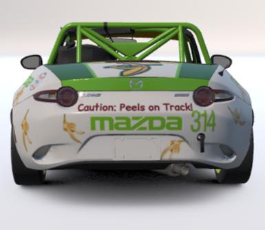Preview of Savannah Bananas MX-5 by Greg B Clark