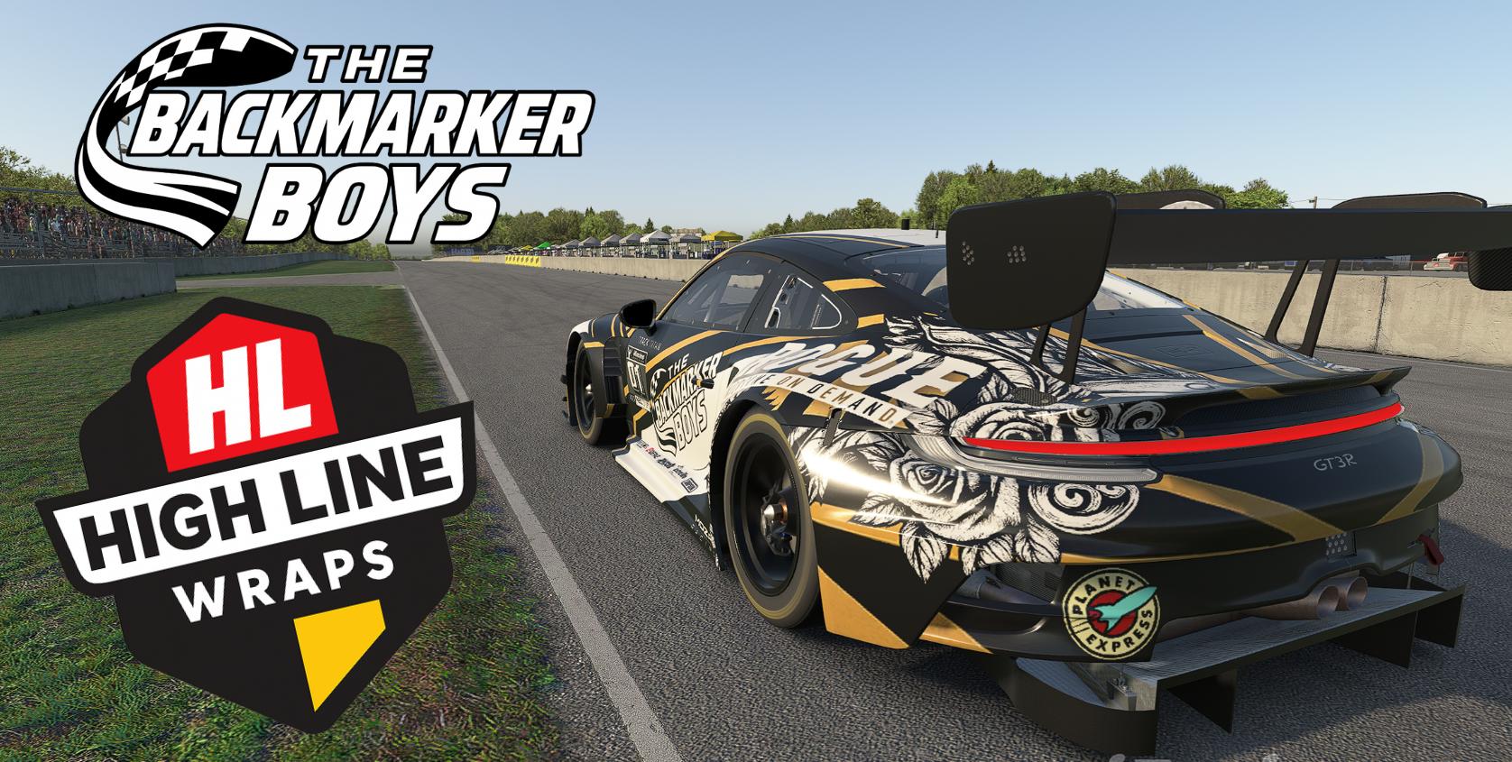 Preview of Bmo Backmarker Boys Porsche 911 GT3 R Endurance  by Bryan D Morris