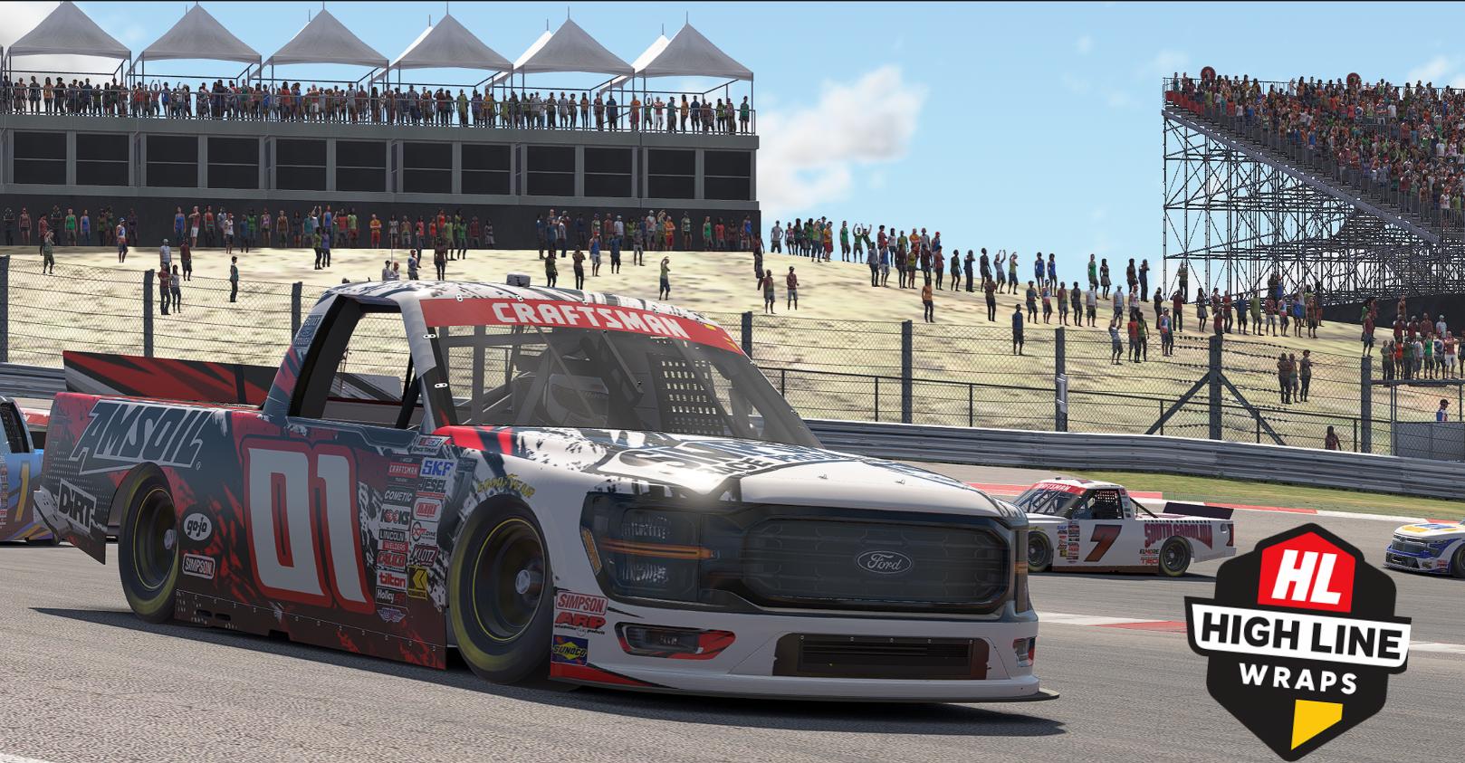 Preview of Amsoil #01 Ford f150 truck series  by Bryan D Morris