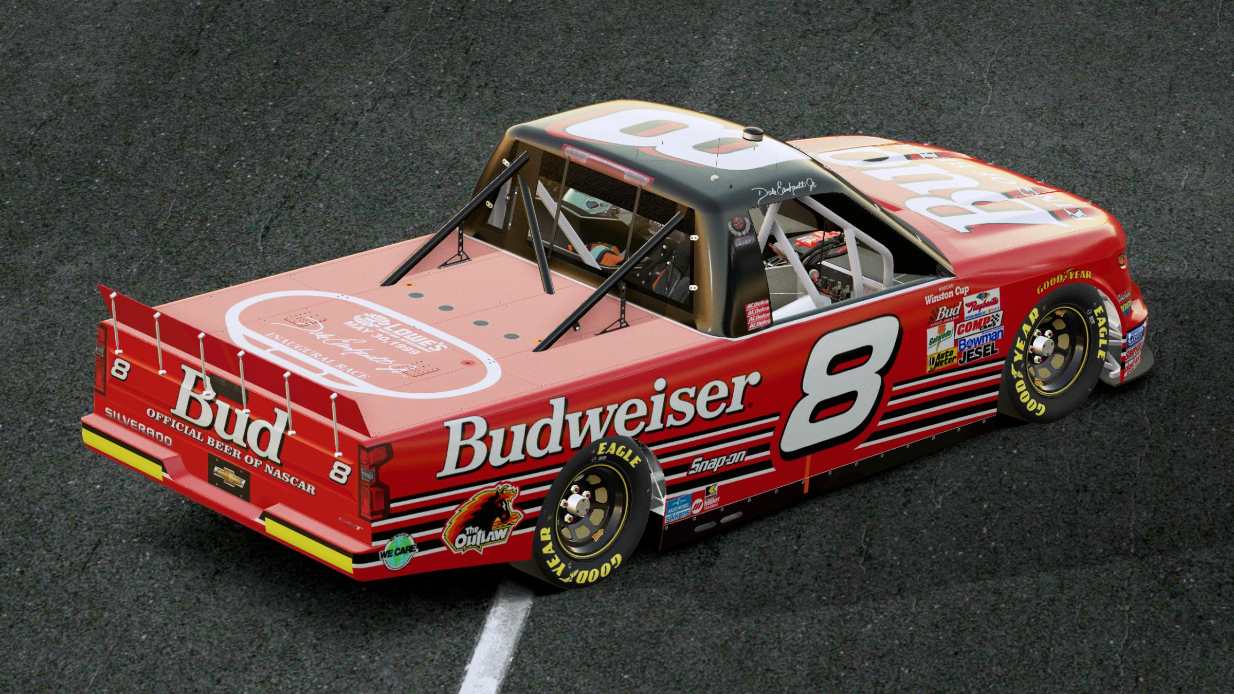 Preview of Dale Earnhardt Jr. - 1999 Coke 600 Budweiser #8 by Nicholas G.
