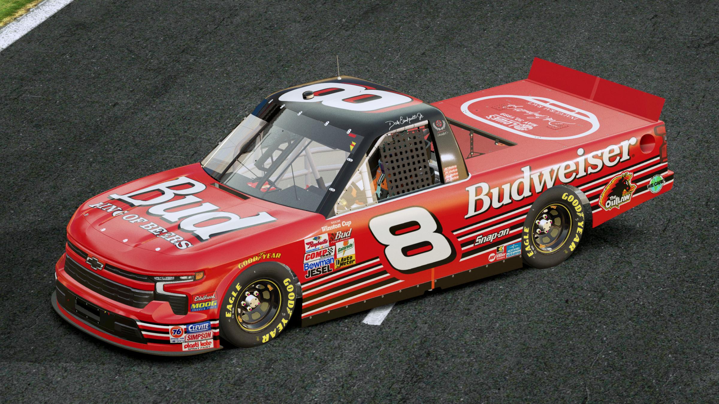 Preview of Dale Earnhardt Jr. - 1999 Coke 600 Budweiser #8 by Nicholas G.