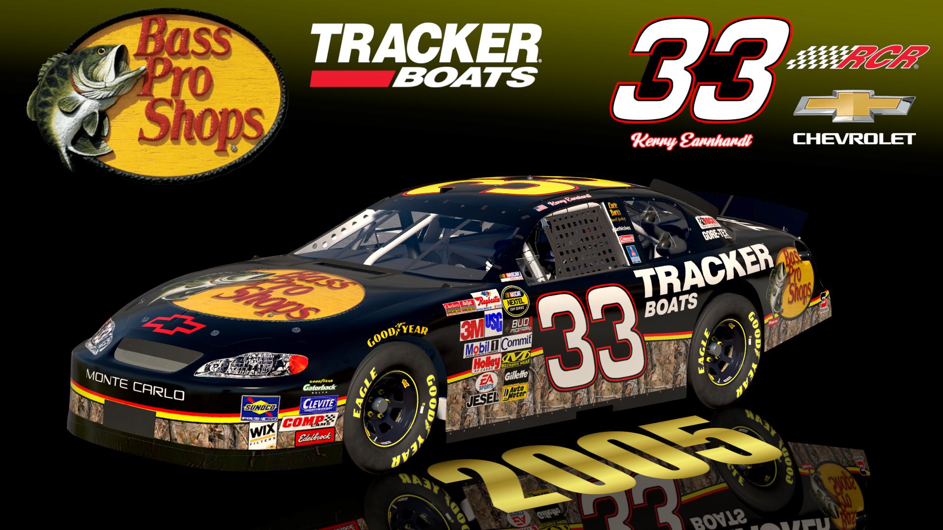 Preview of (SS) 2005 #33 Kerry Earnhardt Bass Pro Shops Tracker Boats Chevrolet Monte Carlo by Christian Budd