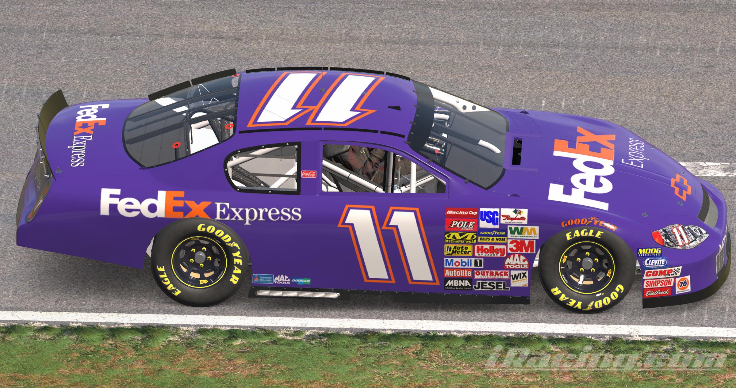Preview of Denny Hamlin 2007 at New Hampshire  by Demarco Starks