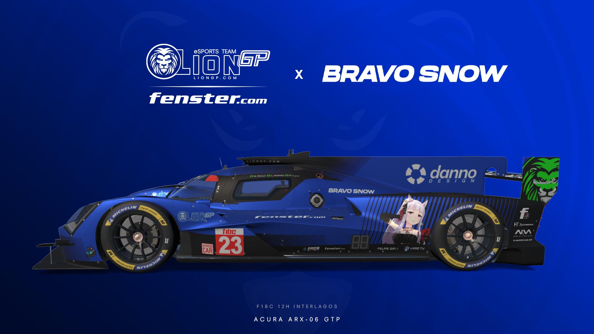 Preview of Bravo Snow | F1BC 12h Interlagos | Acura GTP by Danilo Vaz