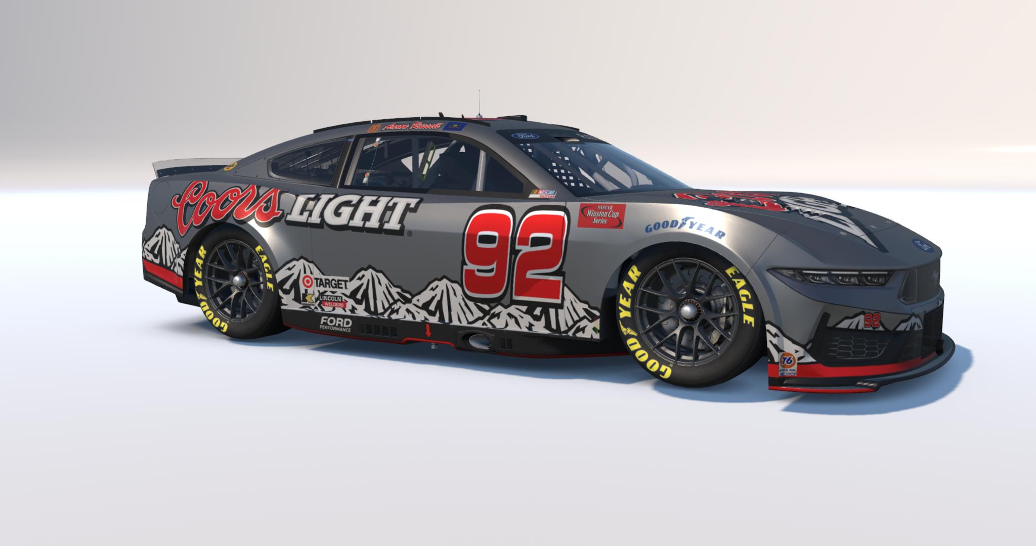Preview of Aaron Russell 2025 Sterling Marlin Coors Light Throwback NN by Aaron Russell