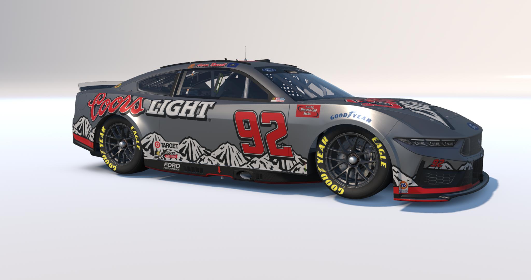 Preview of Aaron Russell 2025 Sterling Marlin Coors Light Throwback CN by Aaron Russell