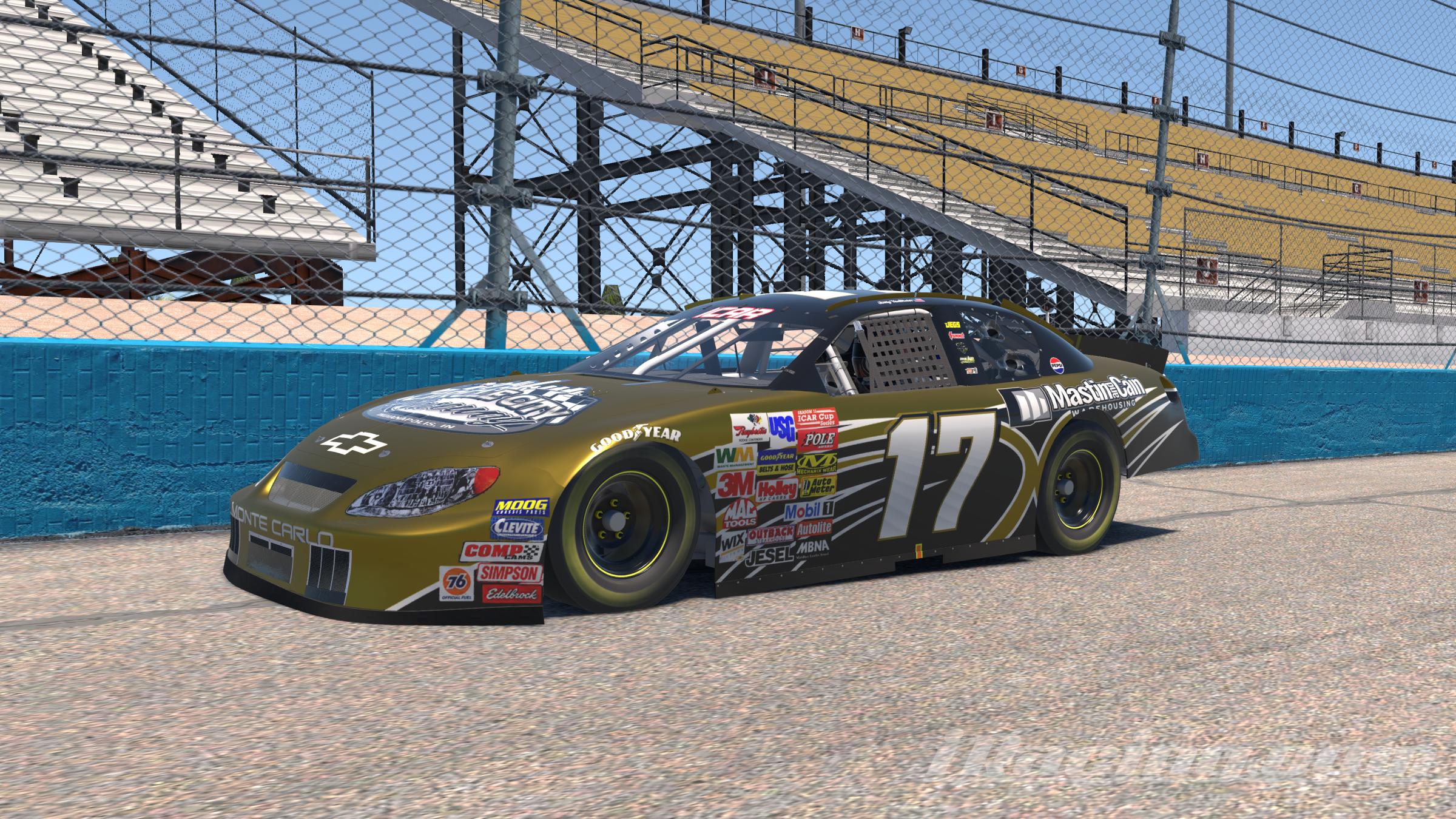 Preview of Billy Vanmeters #17 ICAR Gen 4 Monte Carlo Circle City Speedway Scheme by Kendrick Hom