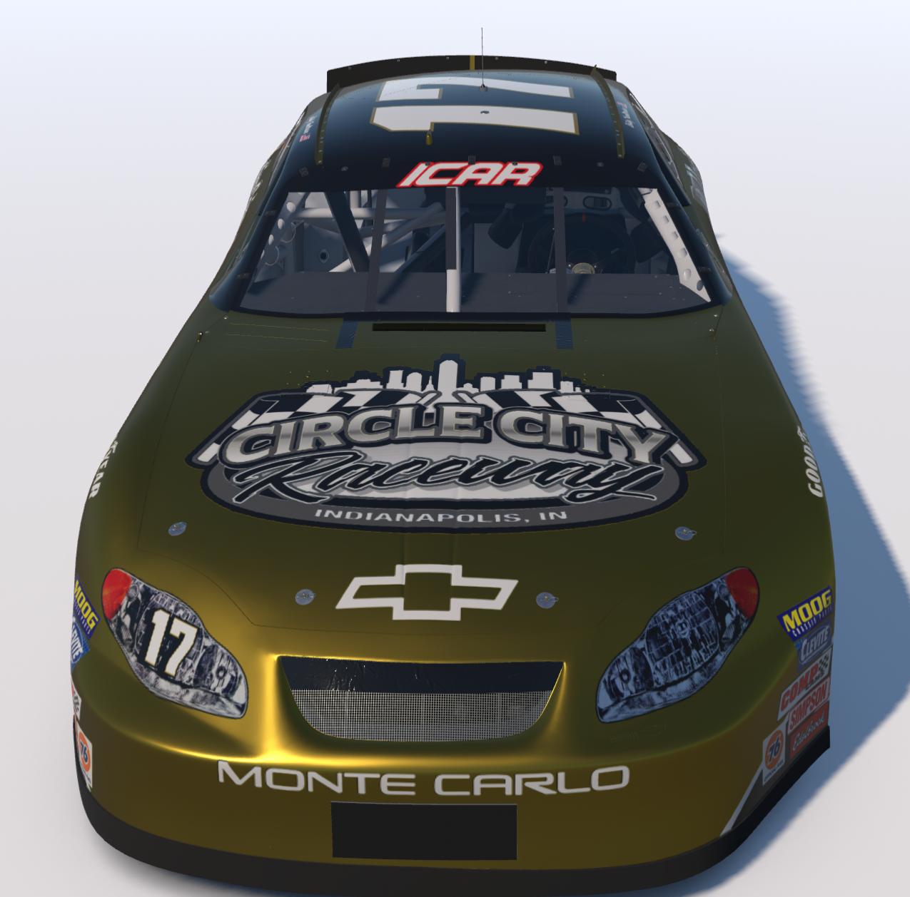 Preview of Billy Vanmeters #17 ICAR Gen 4 Monte Carlo Circle City Speedway Scheme by Kendrick Hom