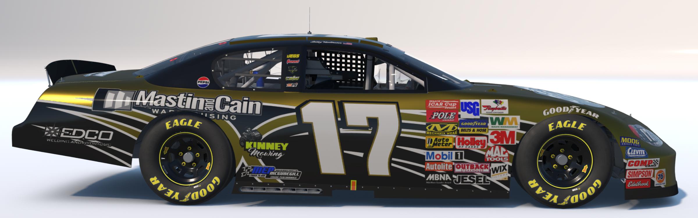 Preview of Billy Vanmeters #17 ICAR Gen 4 Monte Carlo Circle City Speedway Scheme by Kendrick Hom