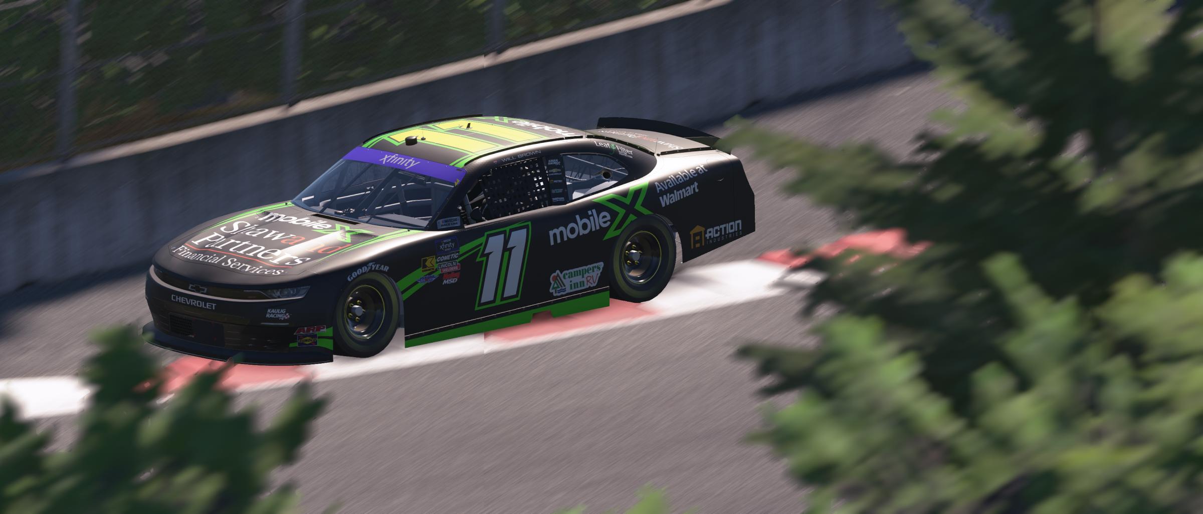 Preview of Will Brown Kaulig Racing Mobile X Shaw and Partners by Mick J.