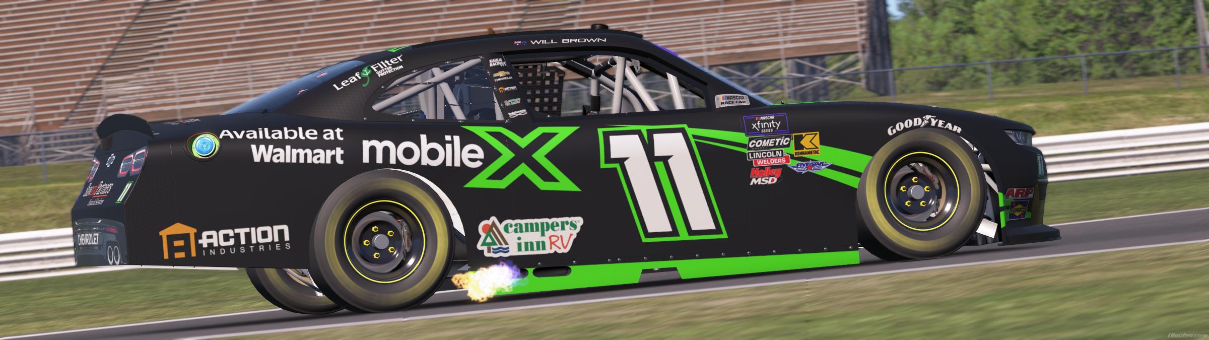 Preview of Will Brown Kaulig Racing Mobile X Shaw and Partners by Mick J.