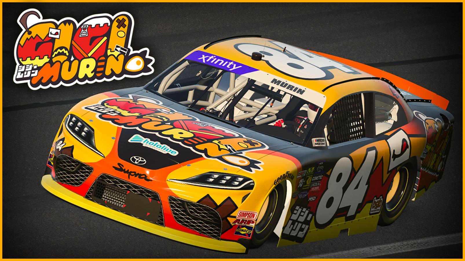 Preview of Gigi Murin Hololive Toyota Supra (Sim Stamped) by Nathen Paliwoda