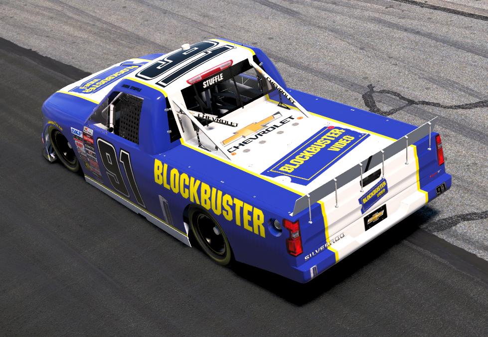 Blockbuster Video Silverado by Jared S. - Trading Paints