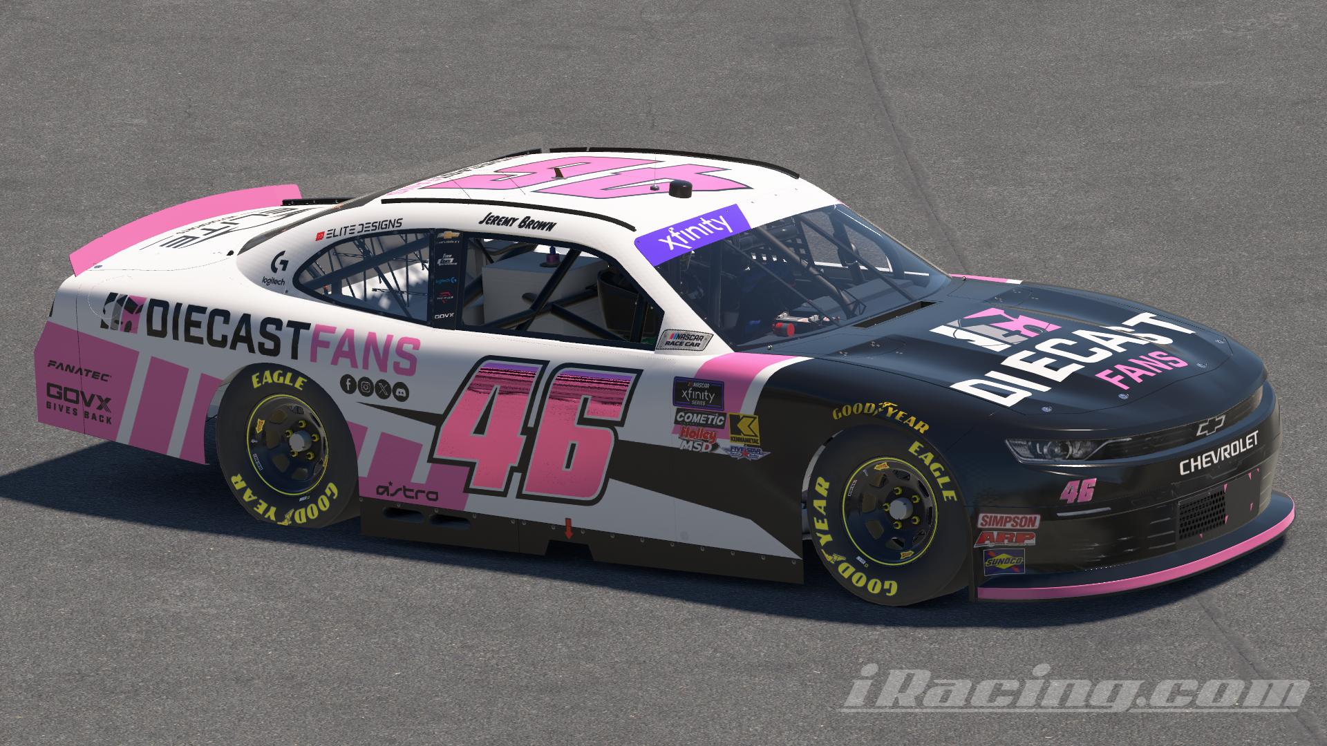 Preview of Jeremy Brown - 2025 DiecastFans Pink by Jared W.