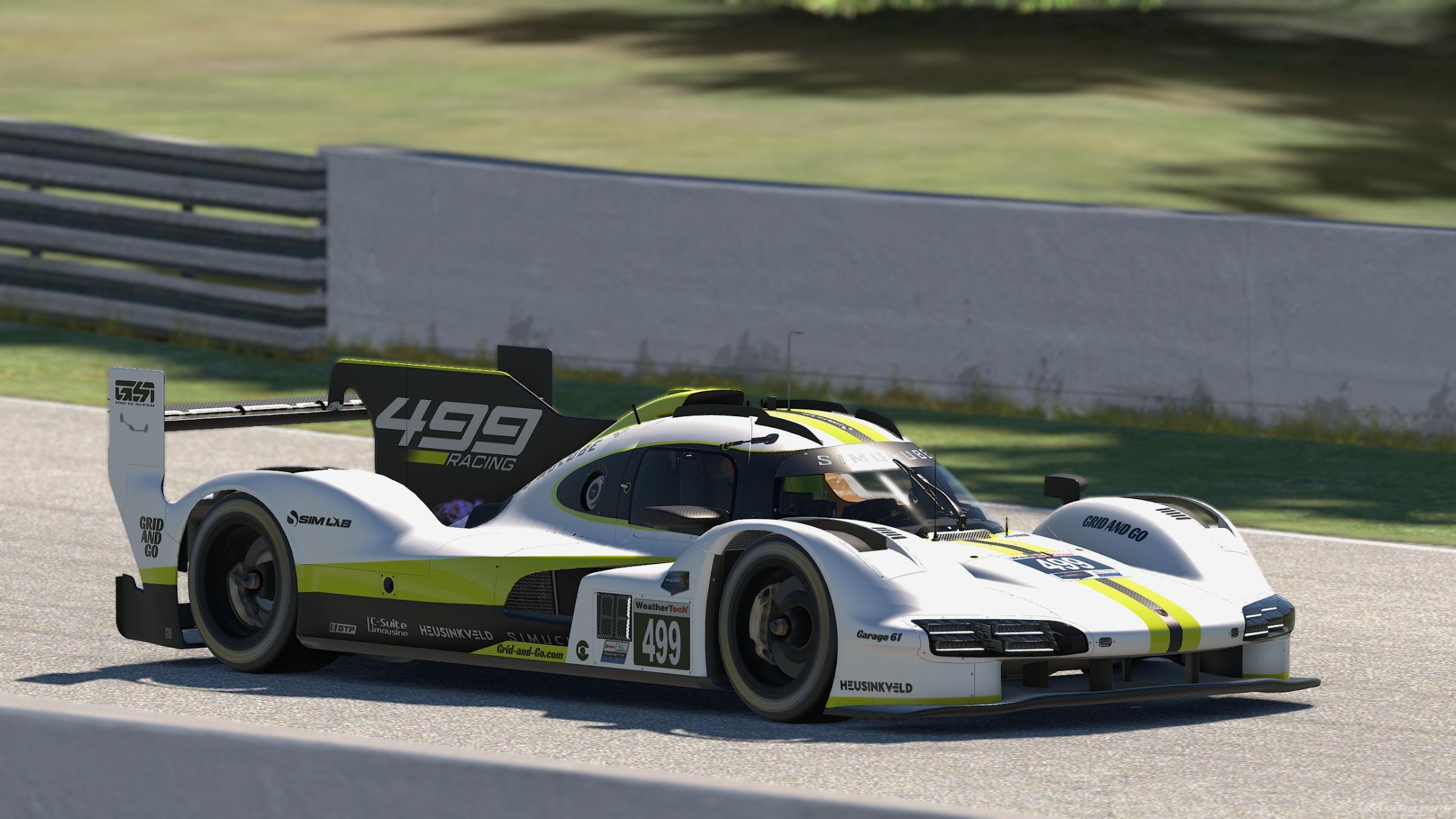 Preview of 499RACING - Porsche 963 GTP 5.0 (Yellow) by Nick Eby