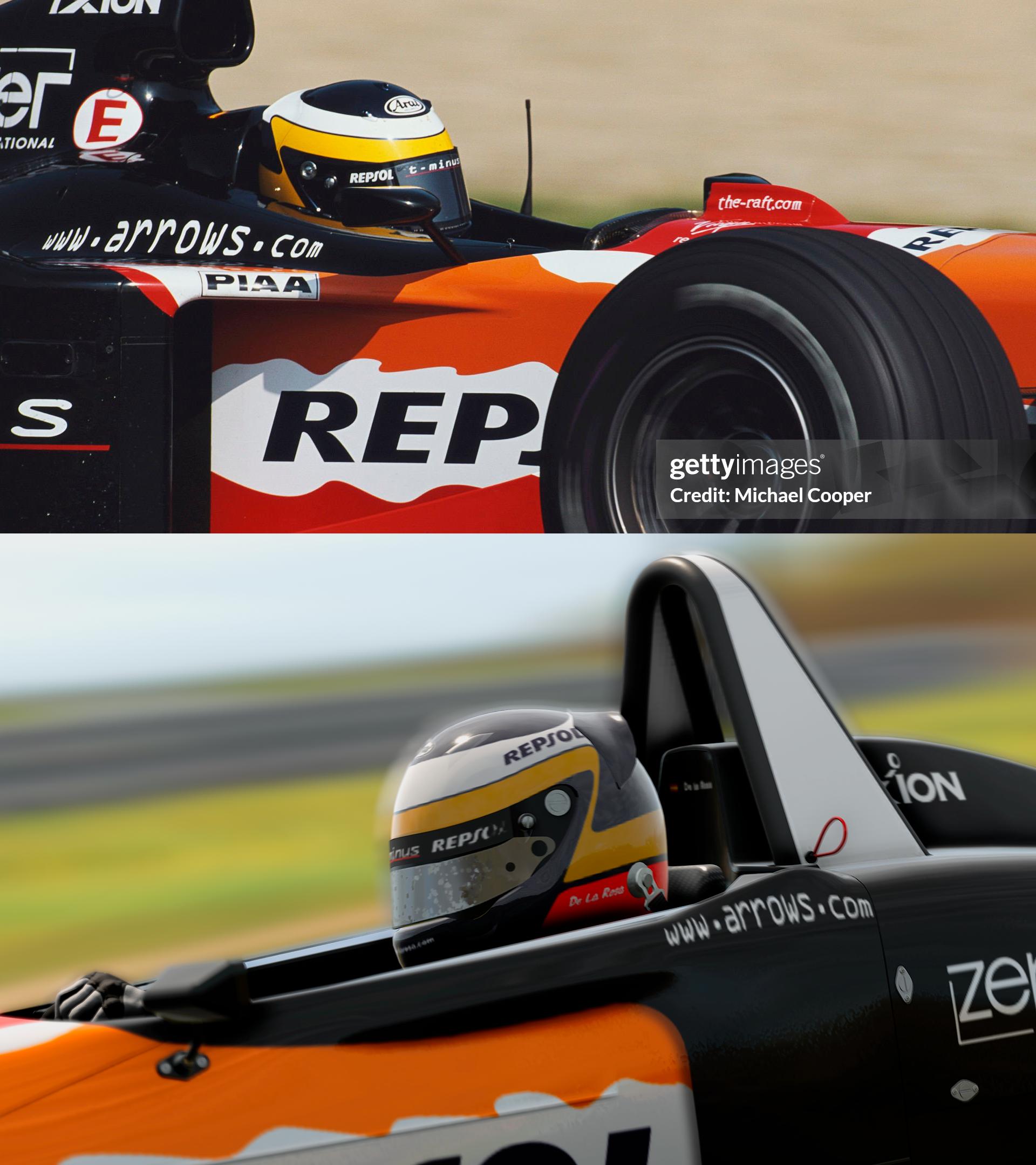 Preview of Pedro de la Rosa - Arrows - 1999 by Alessio Garcai