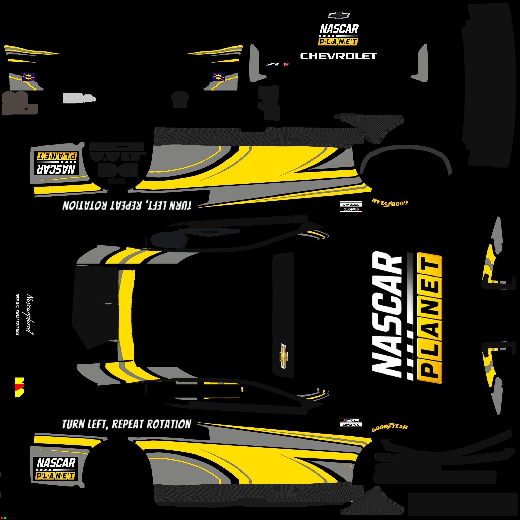 Preview of BRM NASCAR PLANET NCS CHEVY NEXTGEN by John Brassard