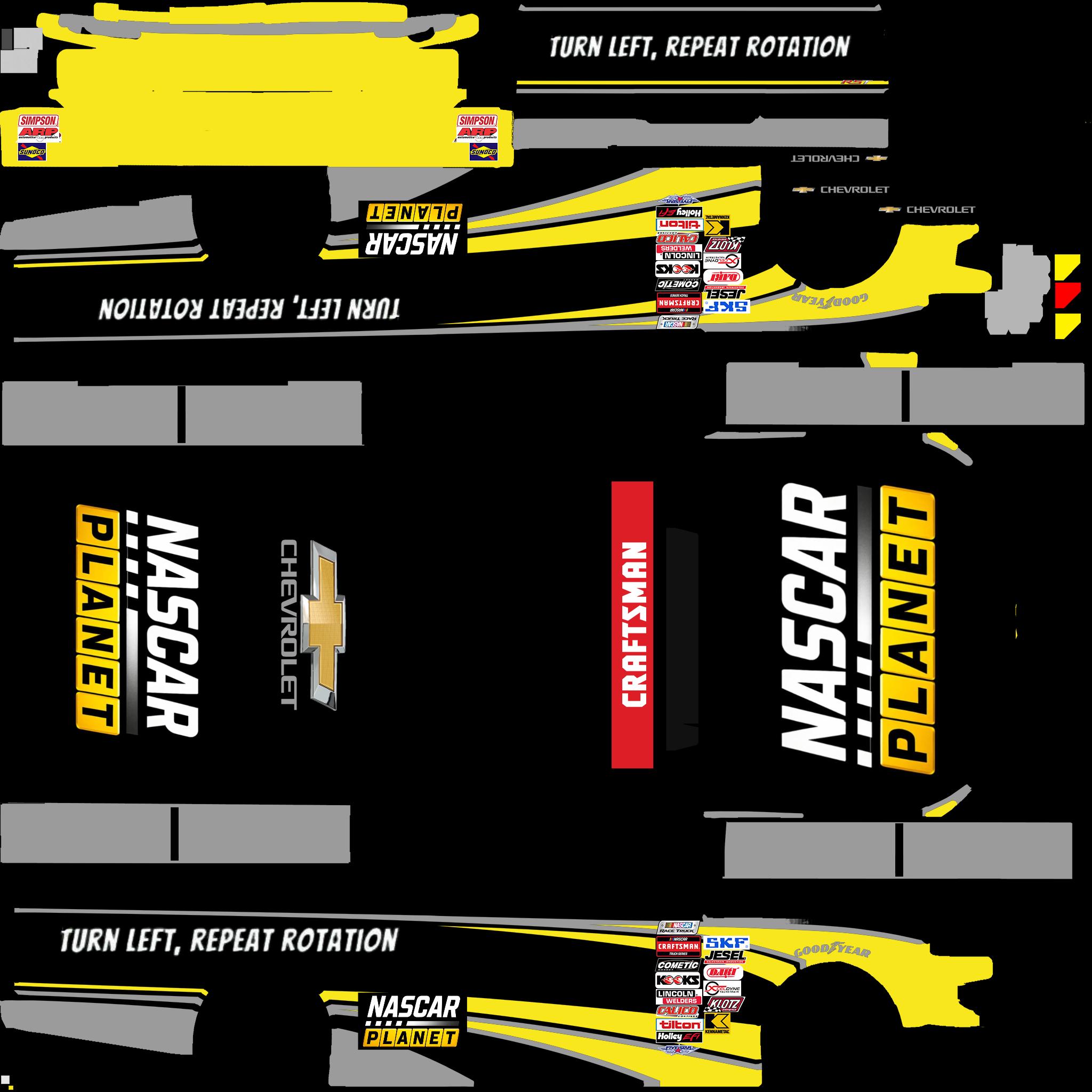 Preview of BRM NASCAR PLANET NTS CHEVY by John Brassard
