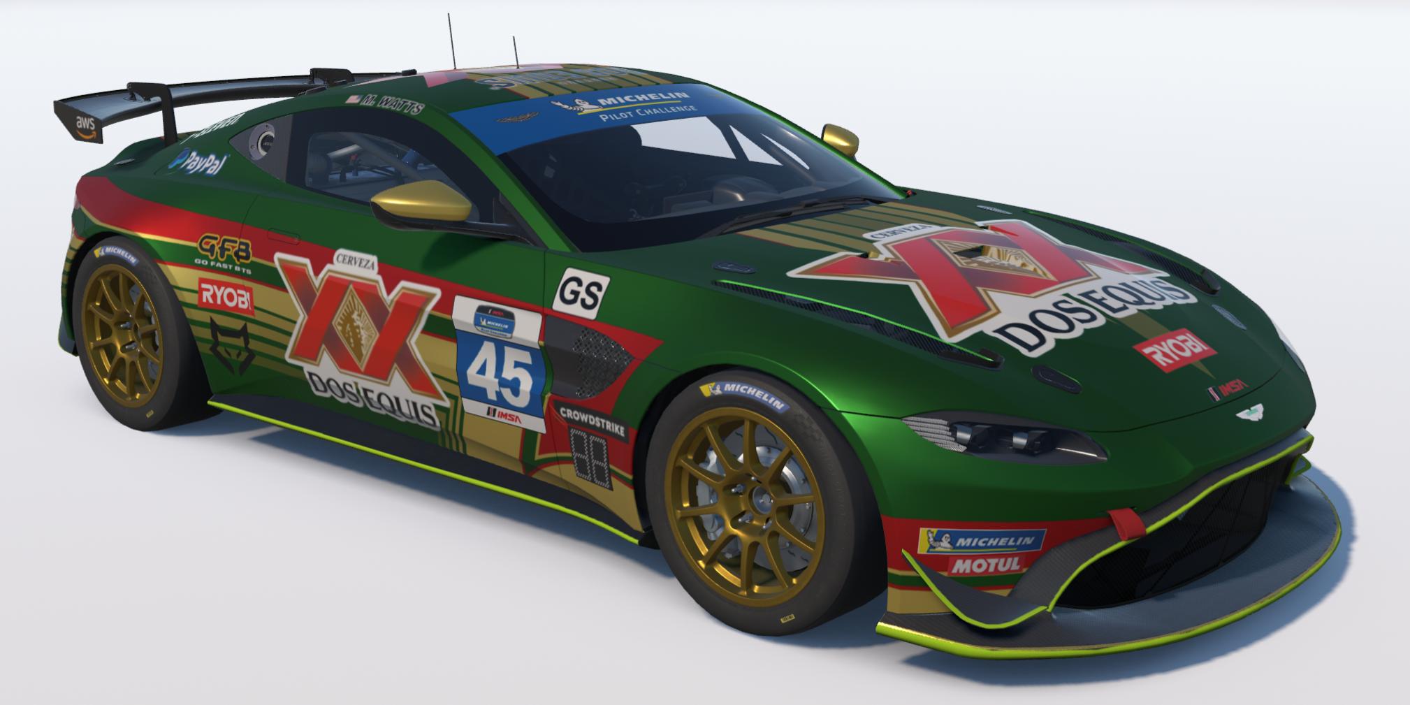 Preview of Dos Equis Aston Martin GT4 by Mike W.