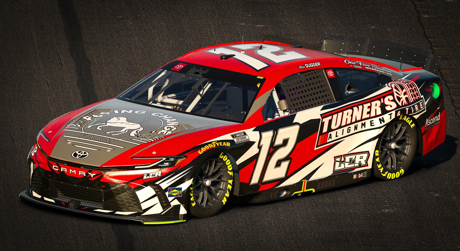 Preview of Allen Dugger Turners Red CUSTOM NUMBERS by Randy B.