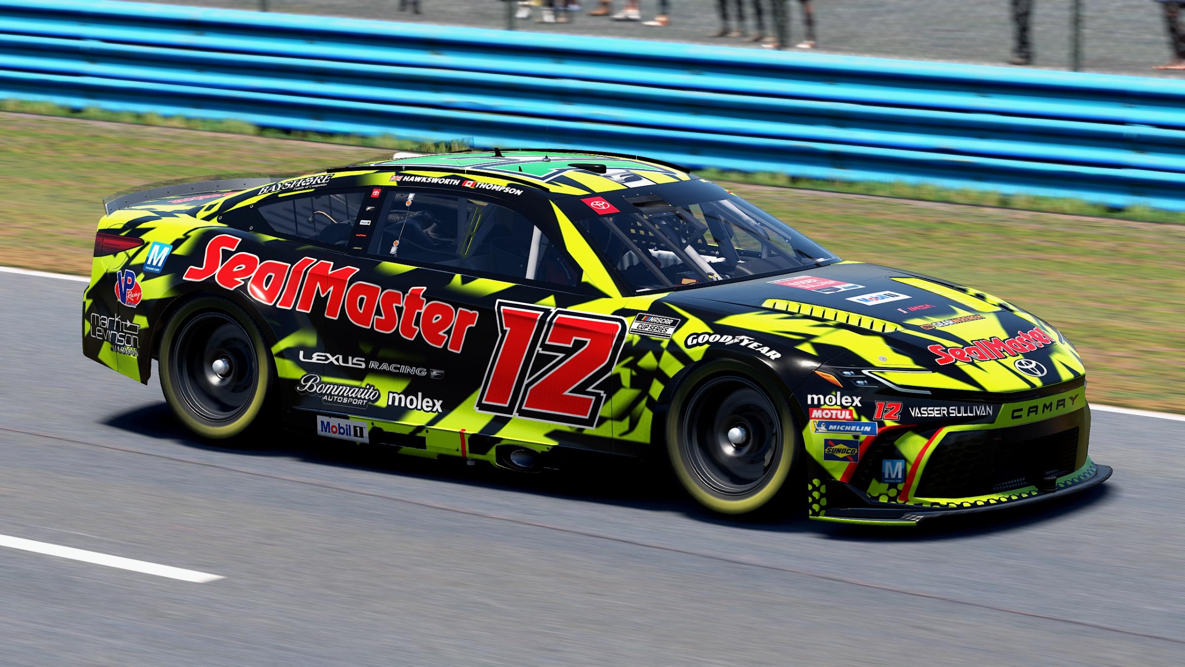 Preview of Vasser Sullivan Racing 2025 Sealmaster Car 12 (No Numbers) by Aledam Contreras