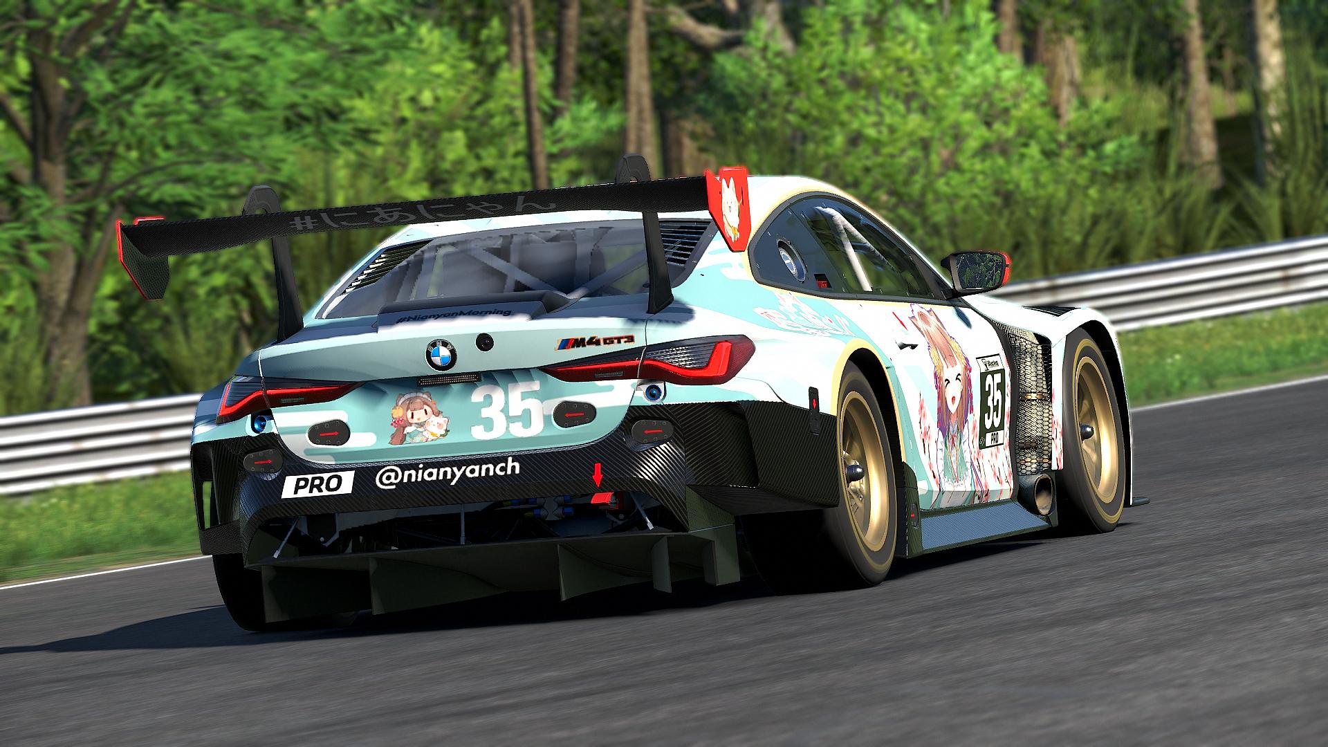 Preview of Nianyan vTuber BMW M4 GT3 EVO by Parks Dela Cruz