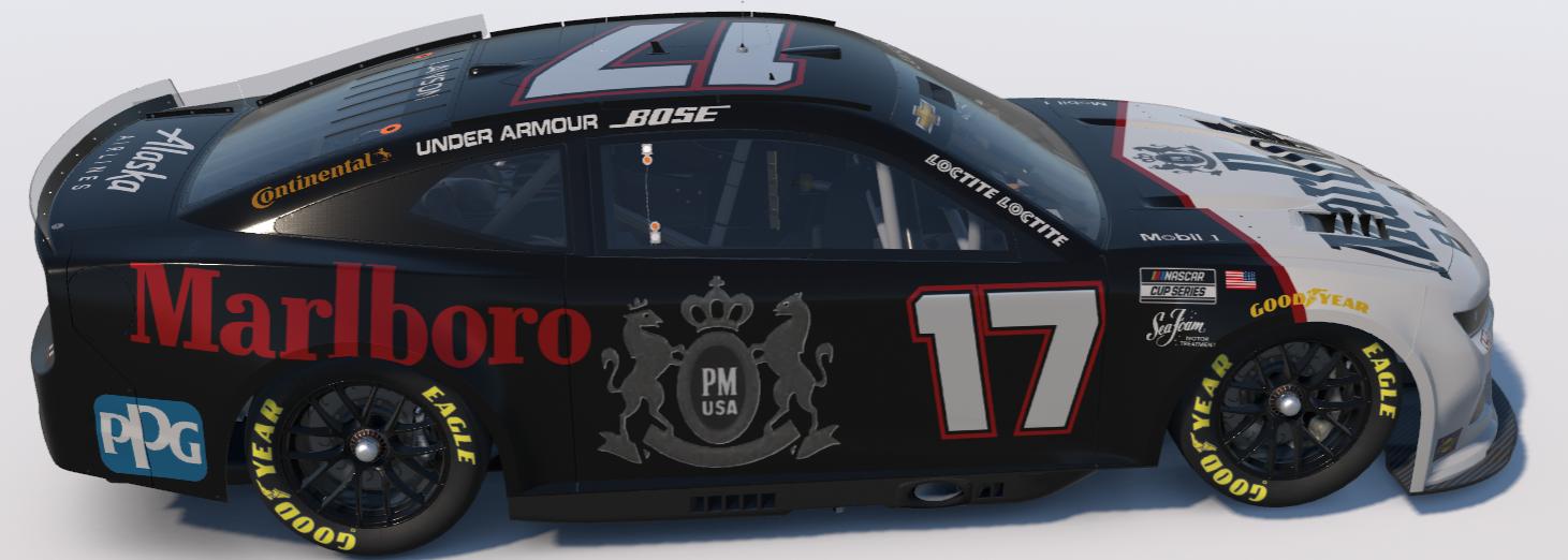 Marlboro Black NASCAR Cup Series Next Gen Camaro ZL1 by Ronald