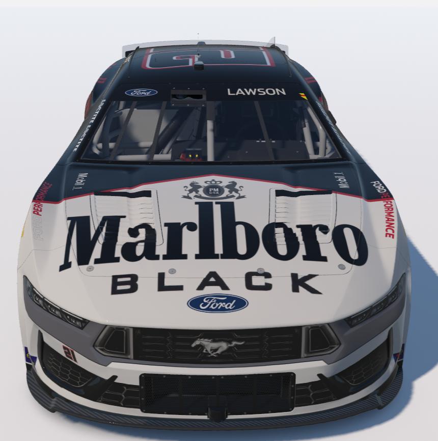 Preview of Marlboro Black NASCAR Cup Series Next Gen Ford Mustang by Ronald Lawson2