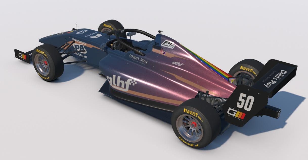 Preview of GLHF Powered by Gabir Motors - Blue/Rose Edition by Alexander Fuller
