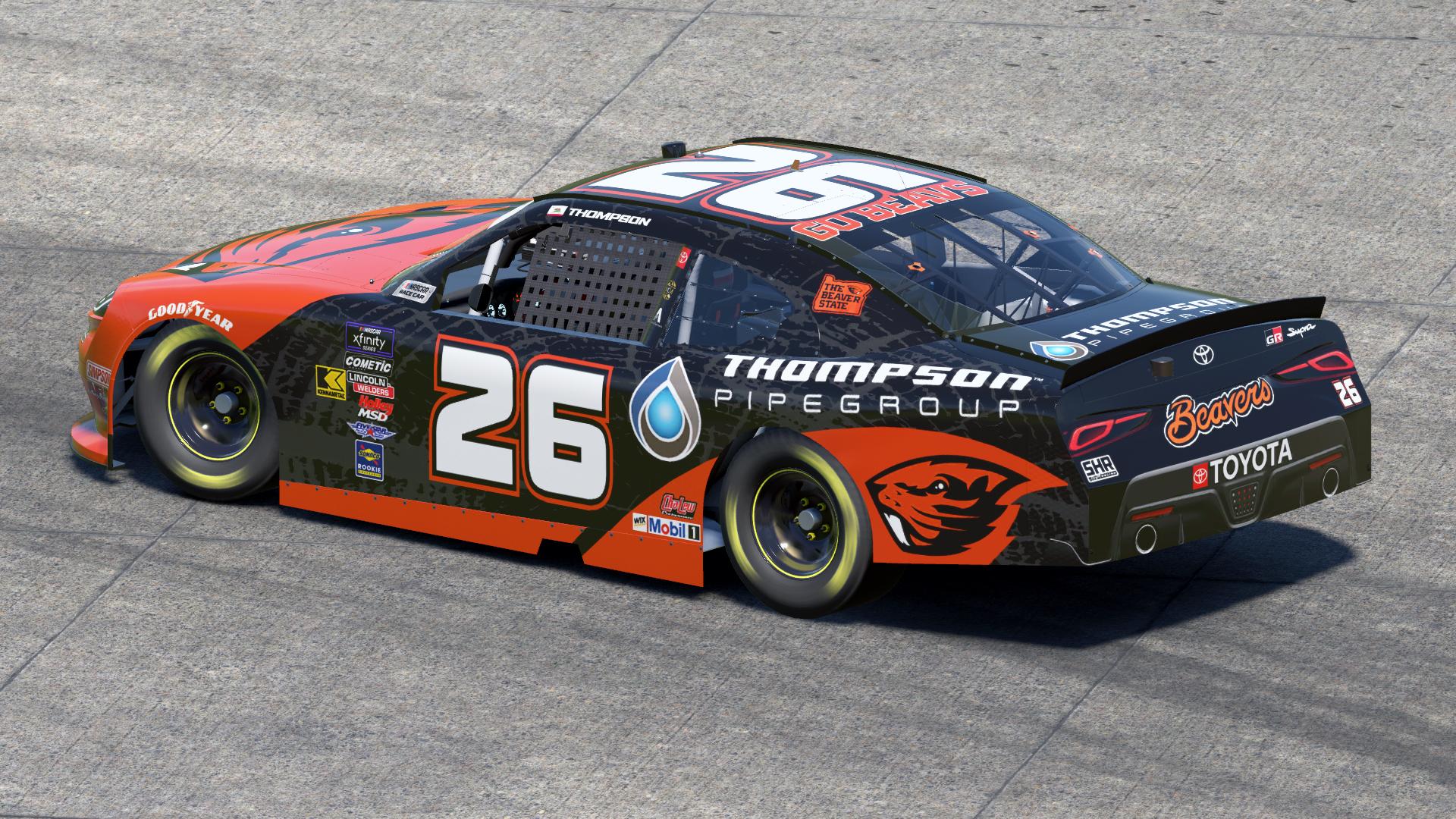 Preview of Dean Thompson Oregon State Beavers by Justin Parcher