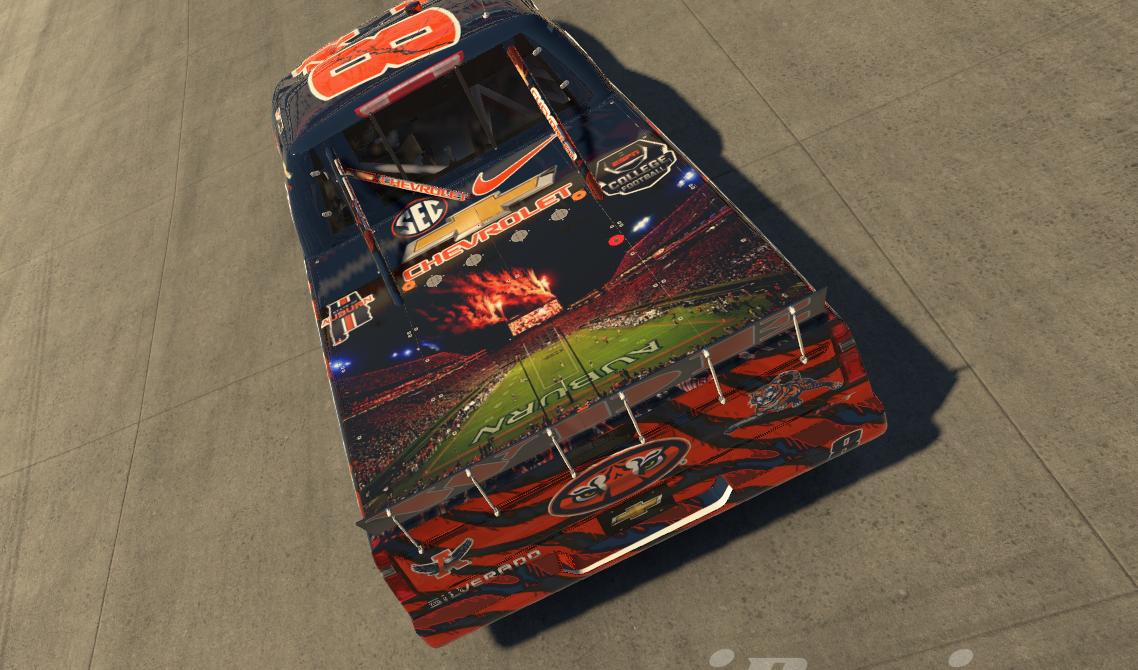 Preview of Chevrolet Silverado Truck 2019 Auburn Truck by Andrew Duffield2