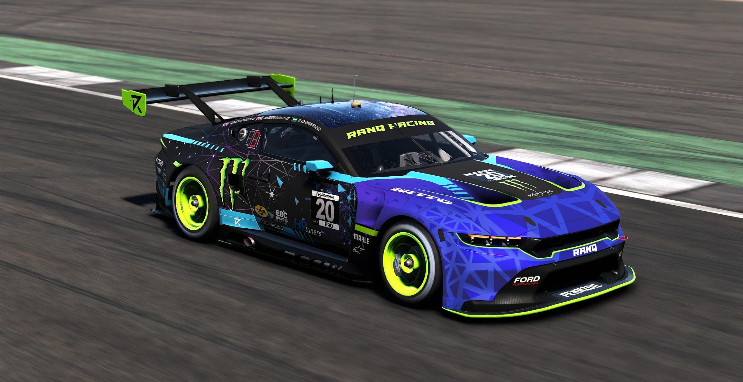 Preview of Ford Mustang Drift Inspired (Ranq Racing) by Jason Drabble