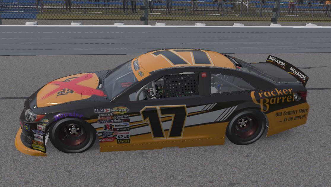 Preview of ARCA Cracker Toyota Camry by Bill Shurmatz