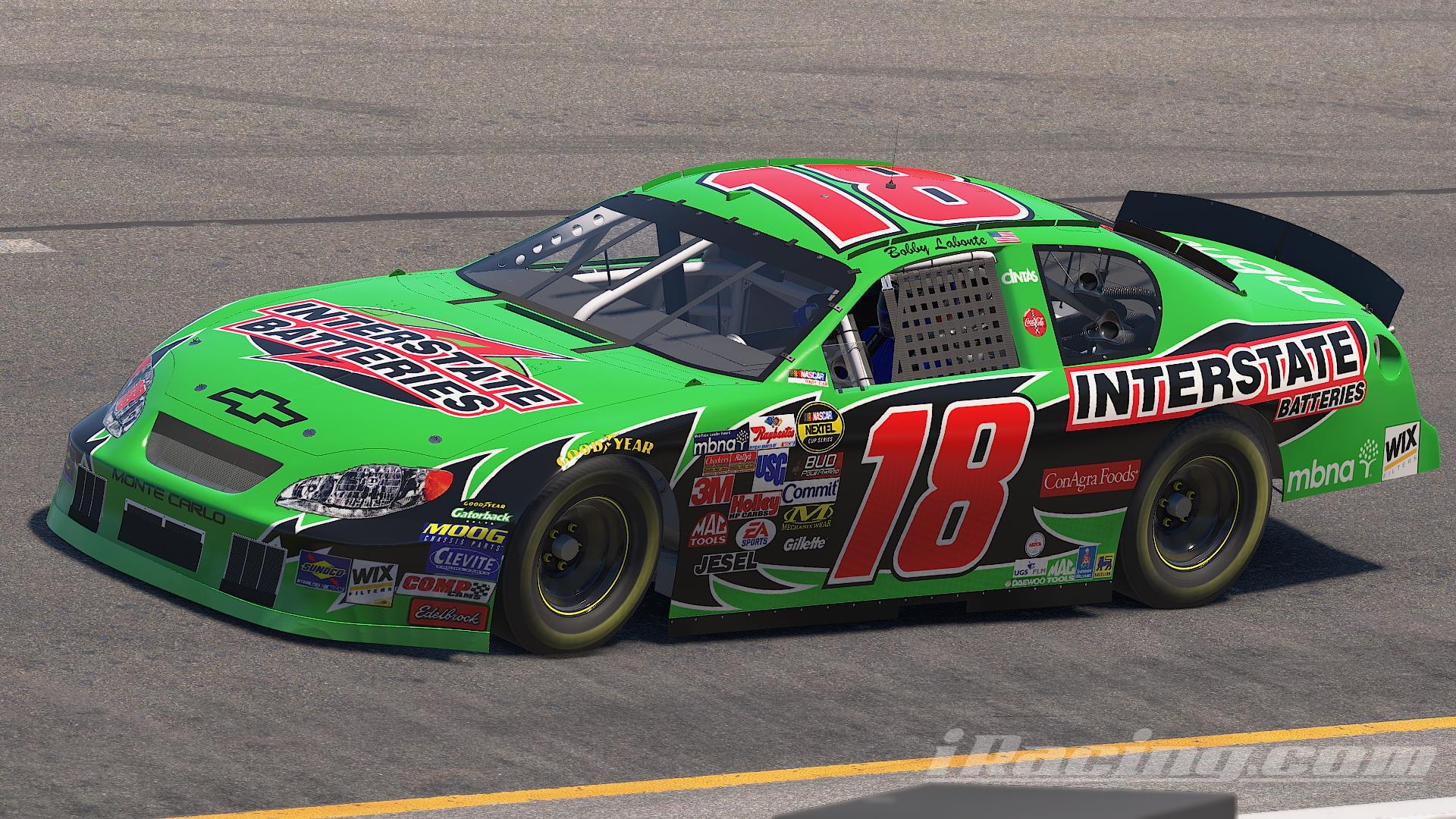 Preview of 2005 Bobby Labonte #18 Interstate Batteries by Bryson Hixenbaugh