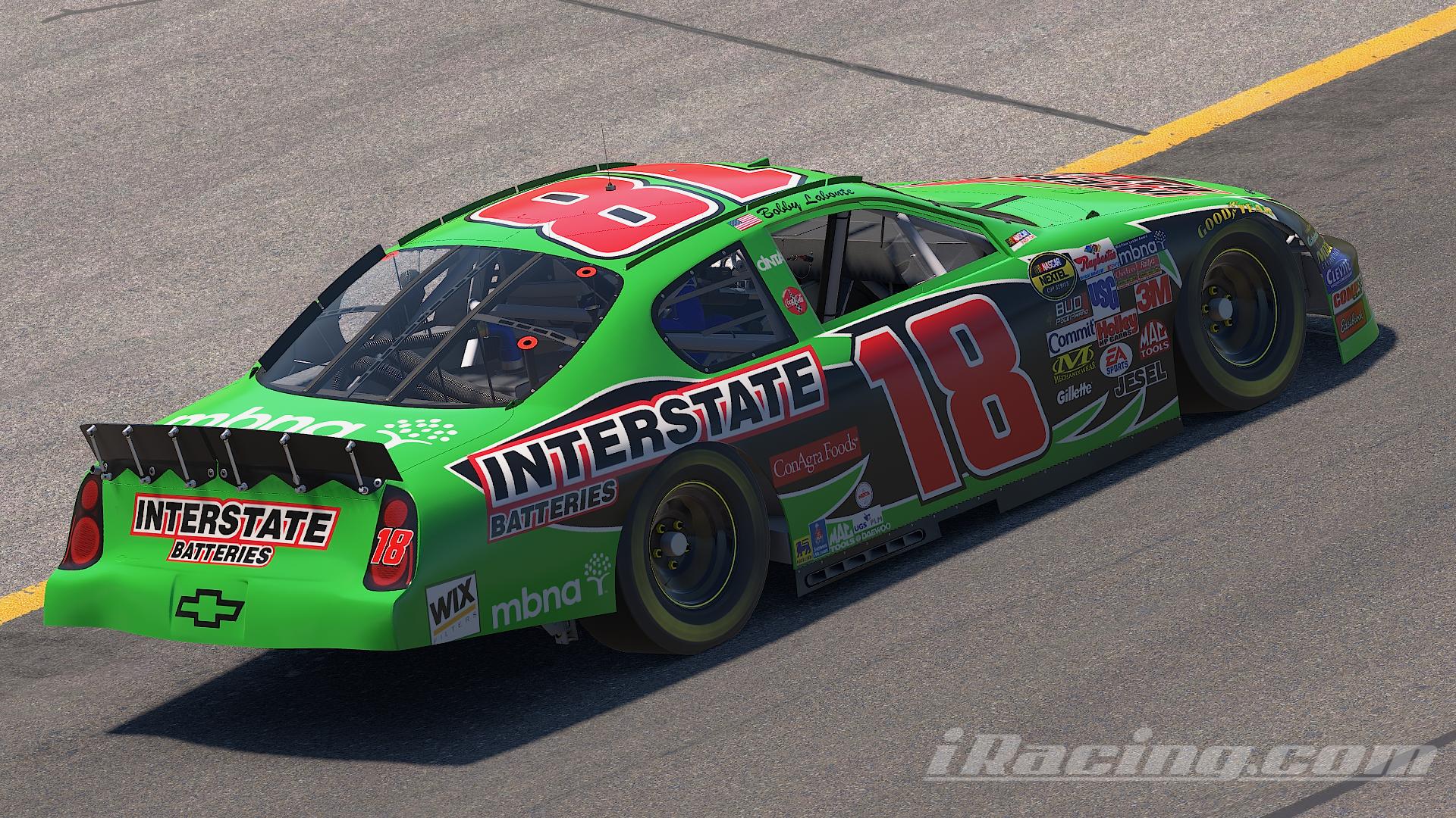 Preview of 2005 Bobby Labonte #18 Interstate Batteries by Bryson Hixenbaugh