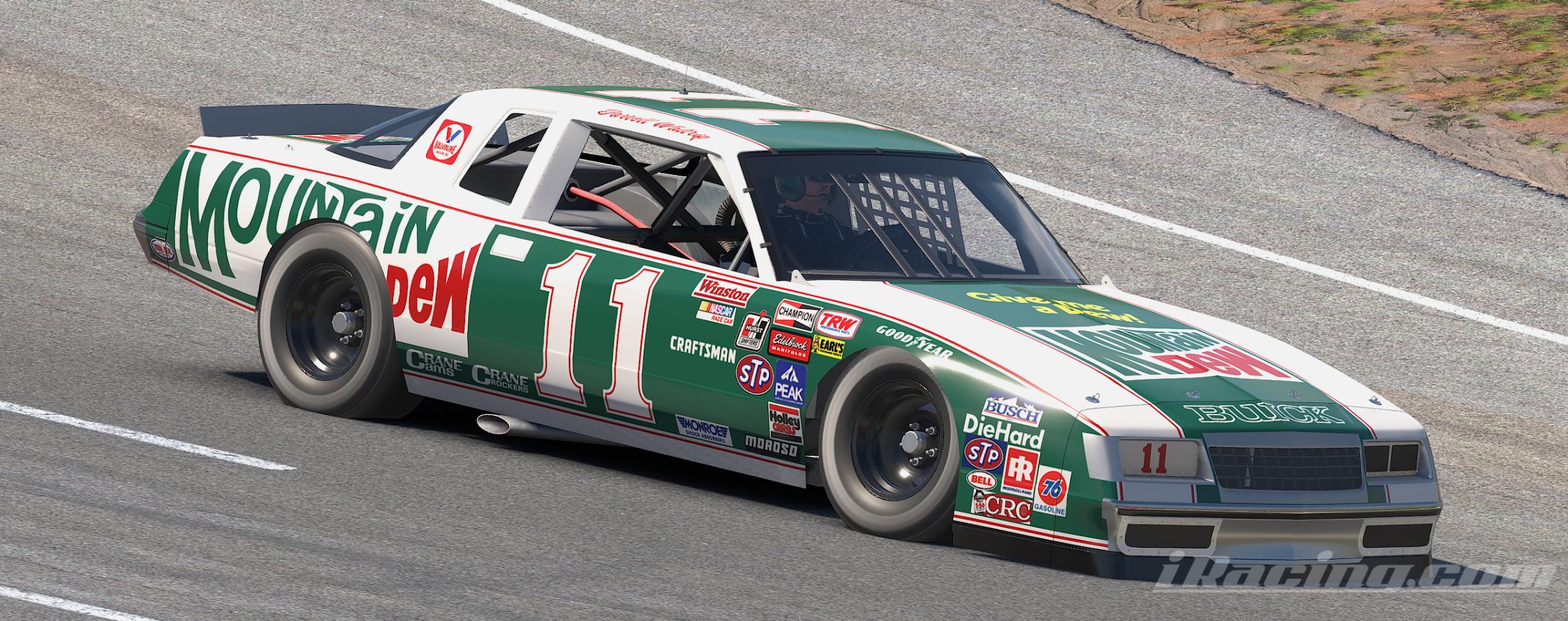 Preview of 1981 #11 Darrell Waltrip Mountain Dew Buick - Winston Cup by William Goshen