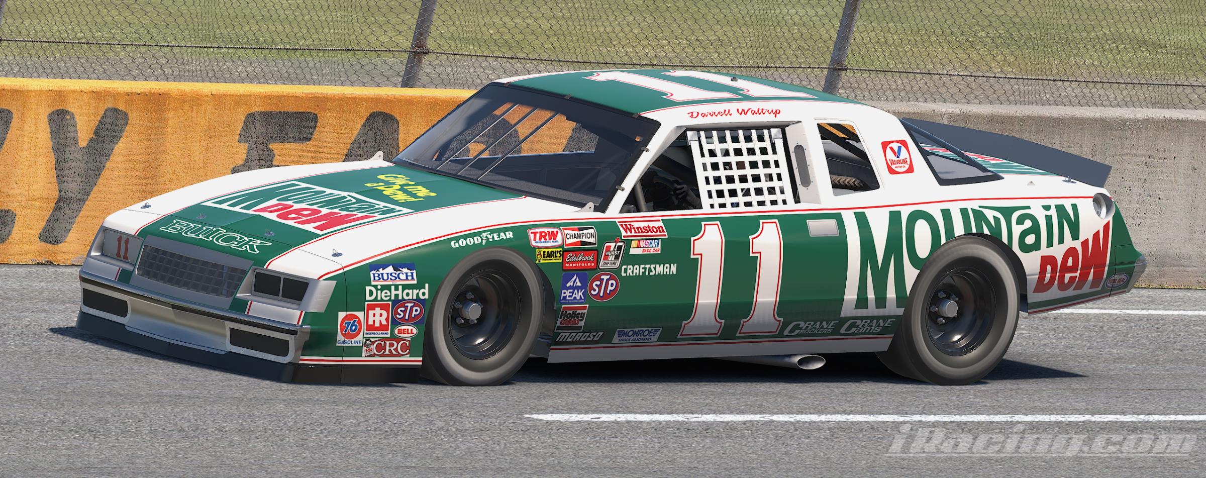 Preview of 1981 #11 Darrell Waltrip Mountain Dew Buick - Winston Cup by William Goshen