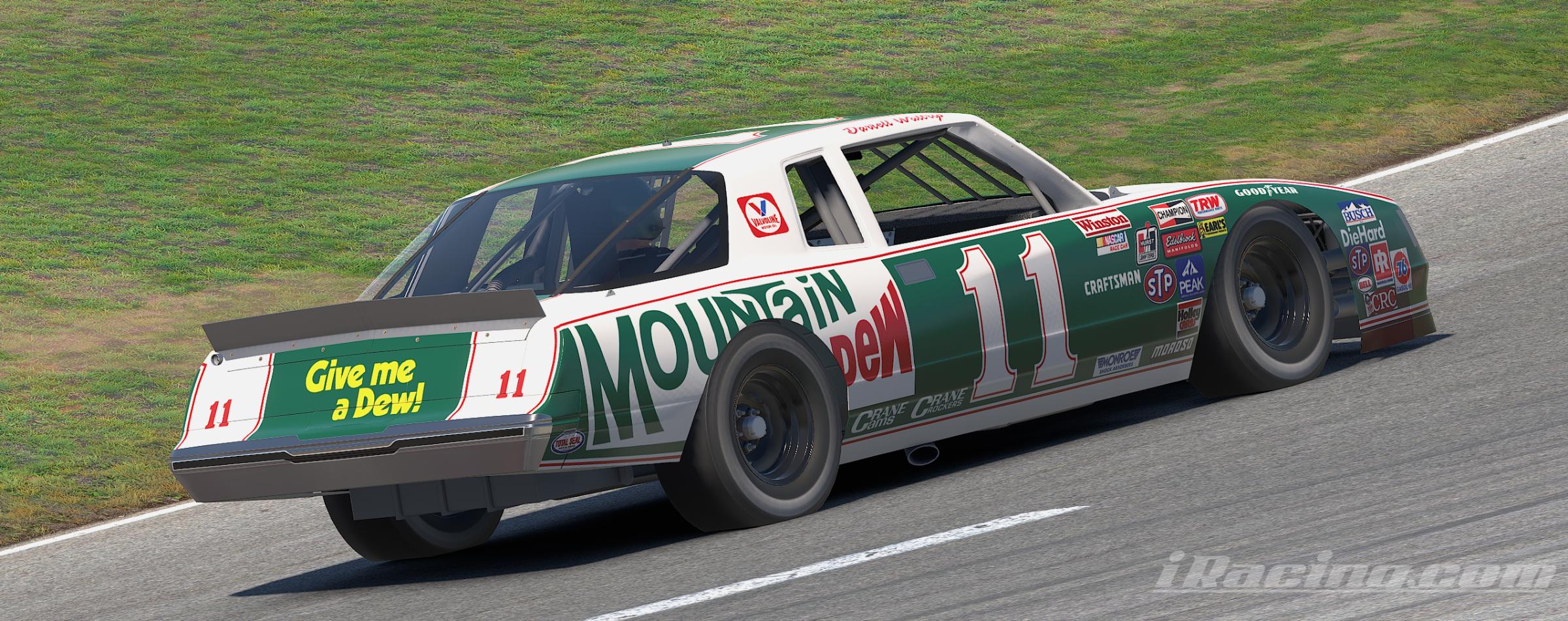 Preview of 1981 #11 Darrell Waltrip Mountain Dew Buick - Winston Cup by William Goshen