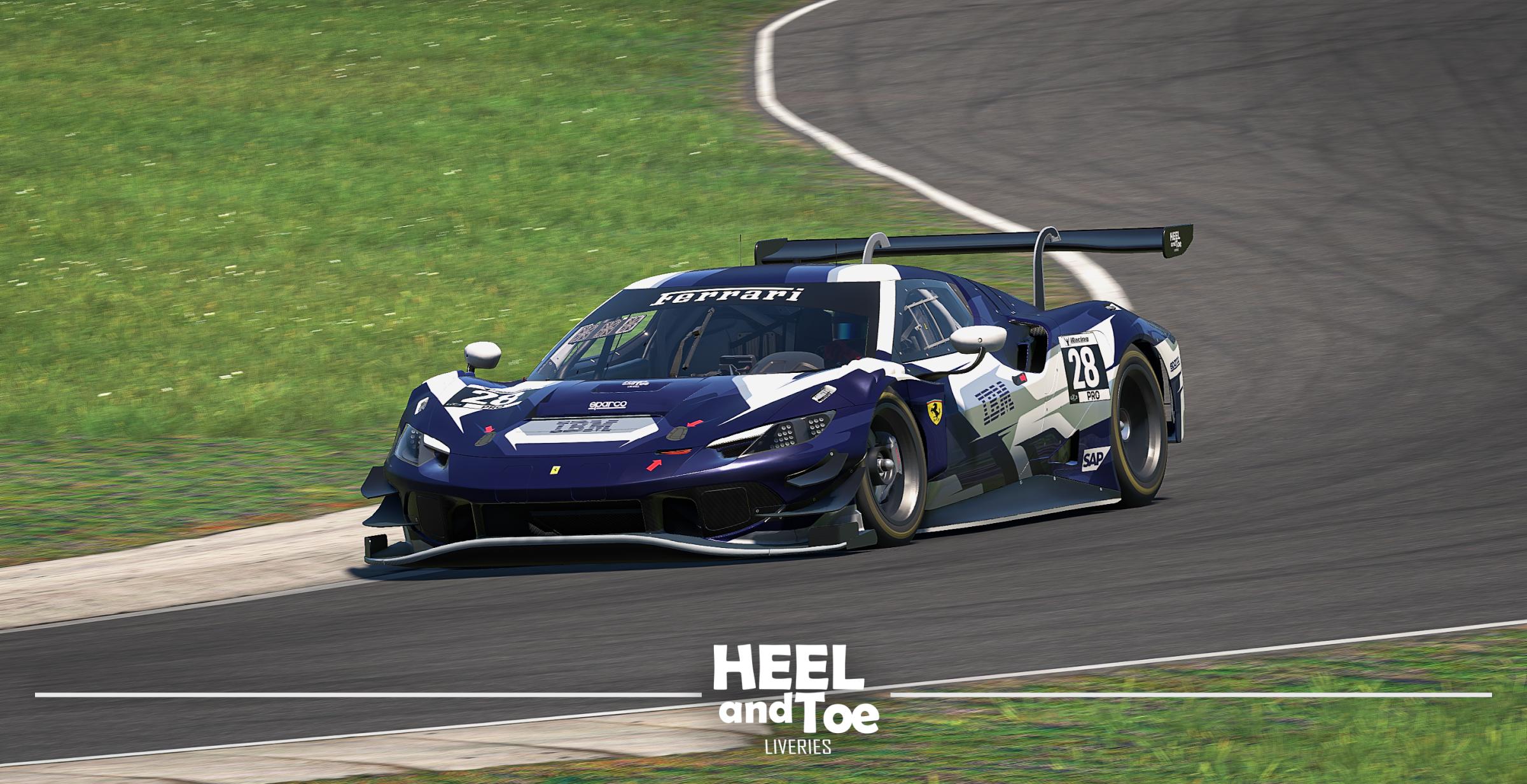 Preview of IBM Purple - Ferrari 296 GT3 by Jai L.
