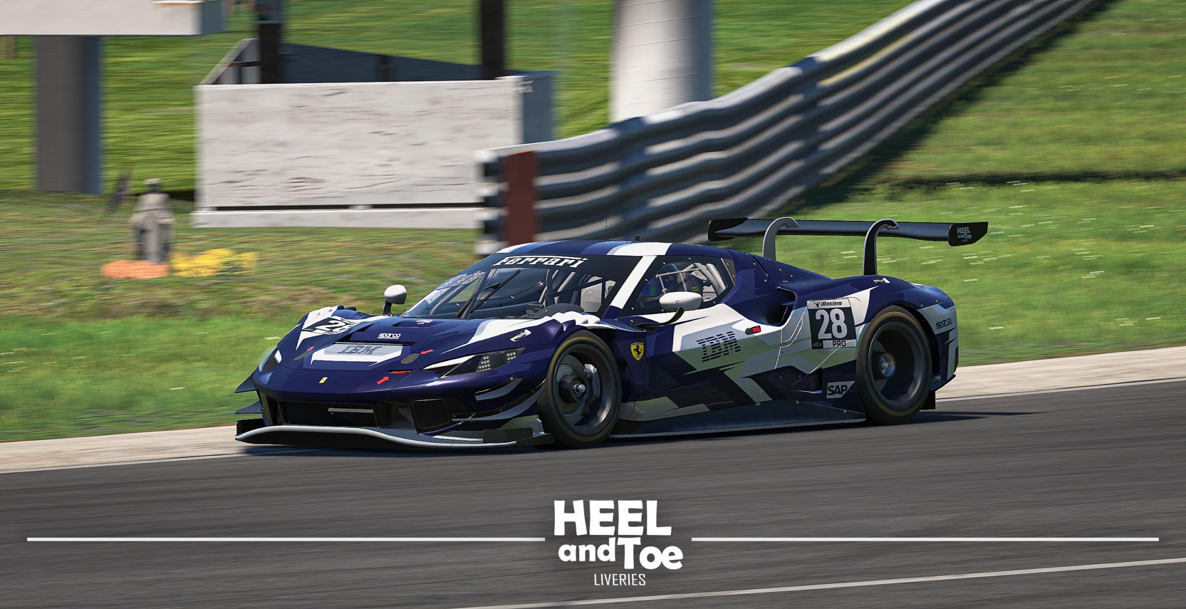 Preview of IBM Purple - Ferrari 296 GT3 by Jai L.